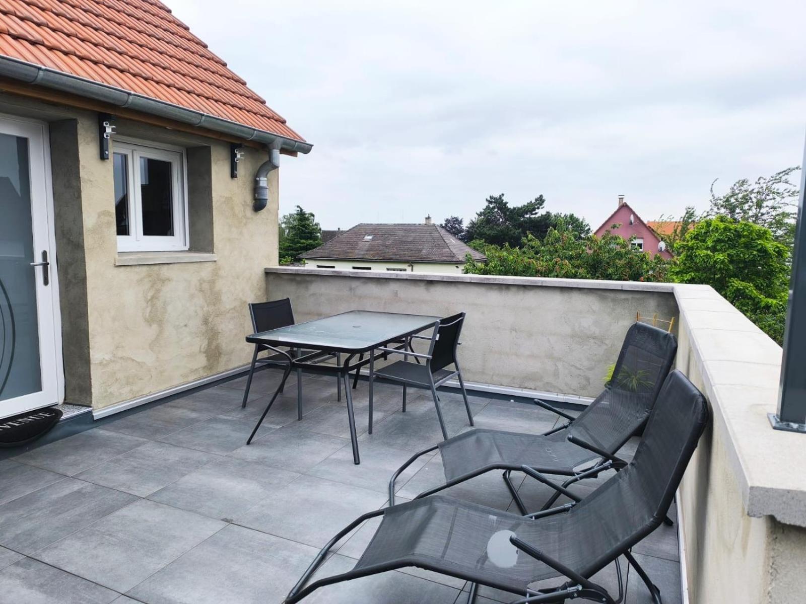 Gite Bonheur Et Charme Spa-Sauna Forfait 2H Inclus Kintzheim Exteriör bild