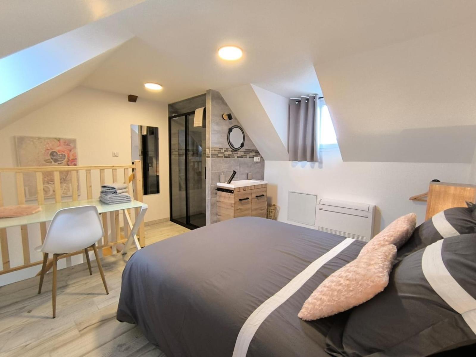 Gite Bonheur Et Charme Spa-Sauna Forfait 2H Inclus Kintzheim Exteriör bild